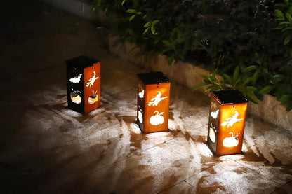 Solar Decorative Portable Lantern - Halloween