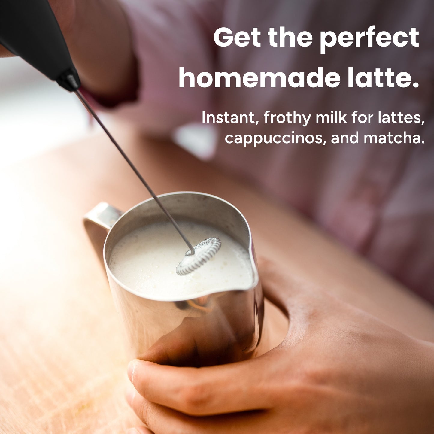 Mini Handheld Milk Frother