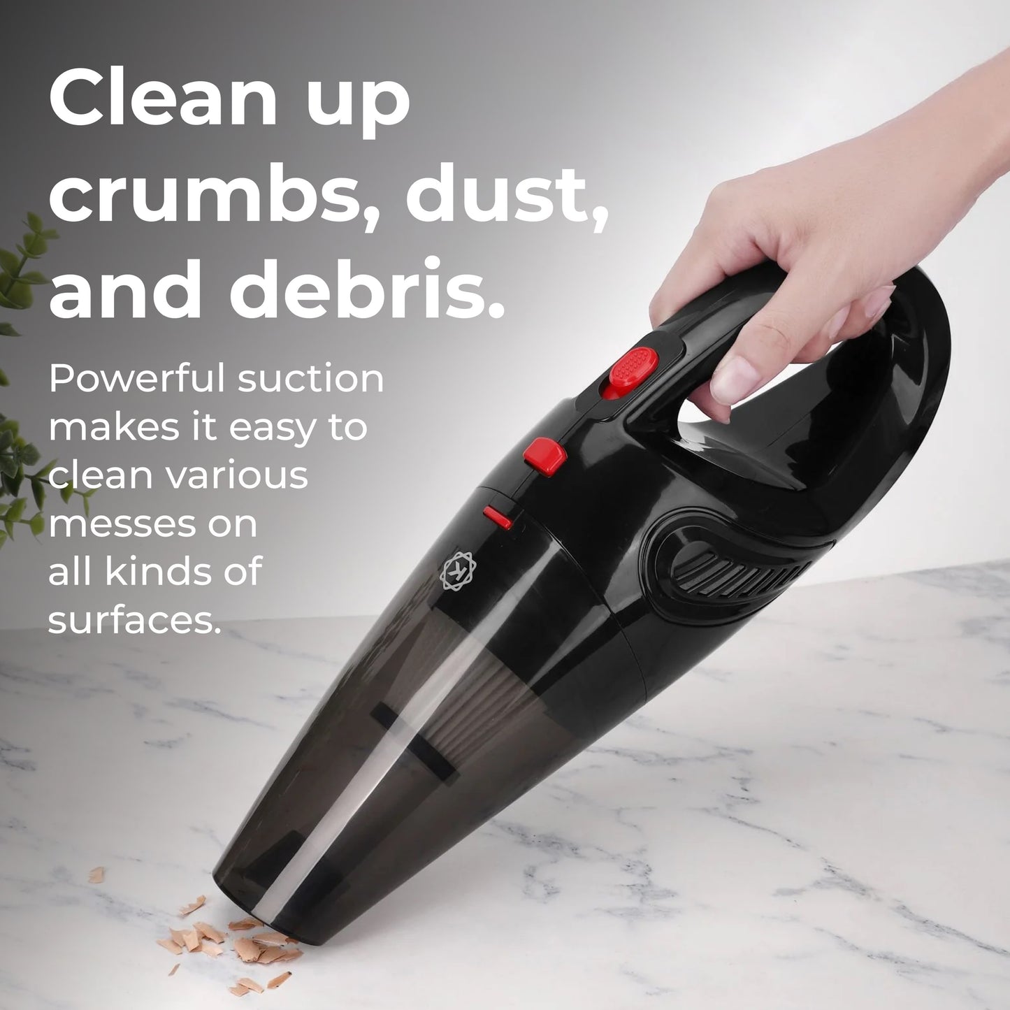 KOBOT Portable Cordless Handheld Vacuum – Onyx