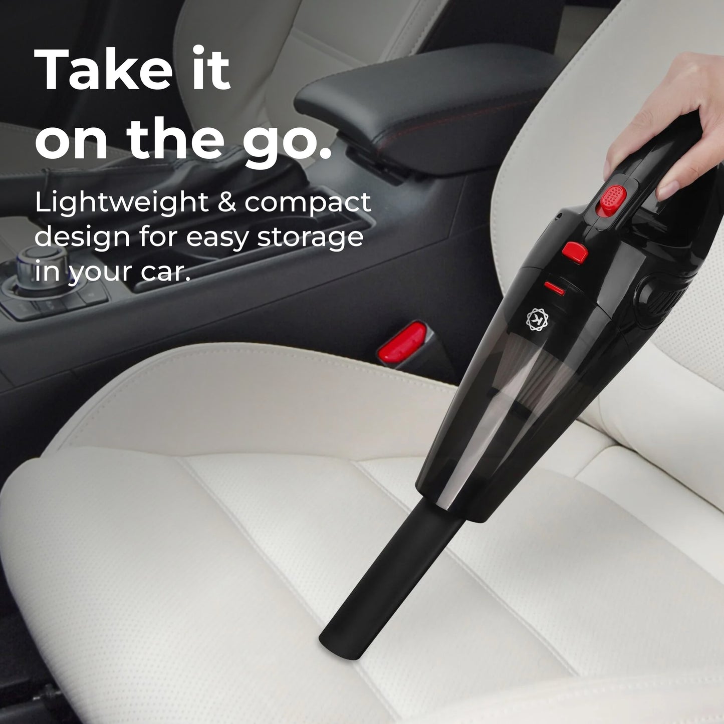 KOBOT Portable Cordless Handheld Vacuum – Onyx