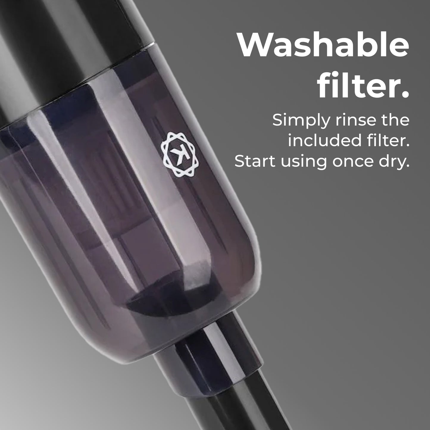 KOBOT Portable Cordless Car Vacuum – Onyx