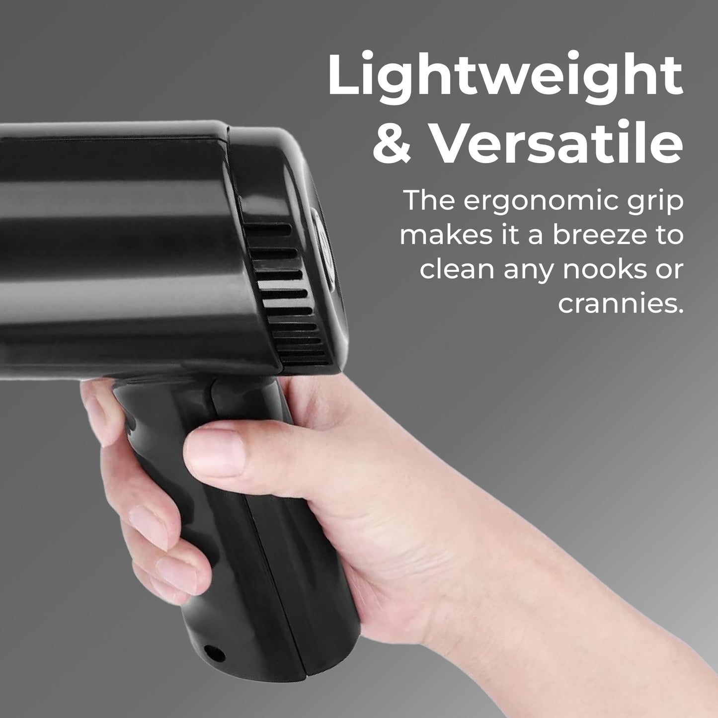 KOBOT Portable Cordless Car Vacuum – Onyx