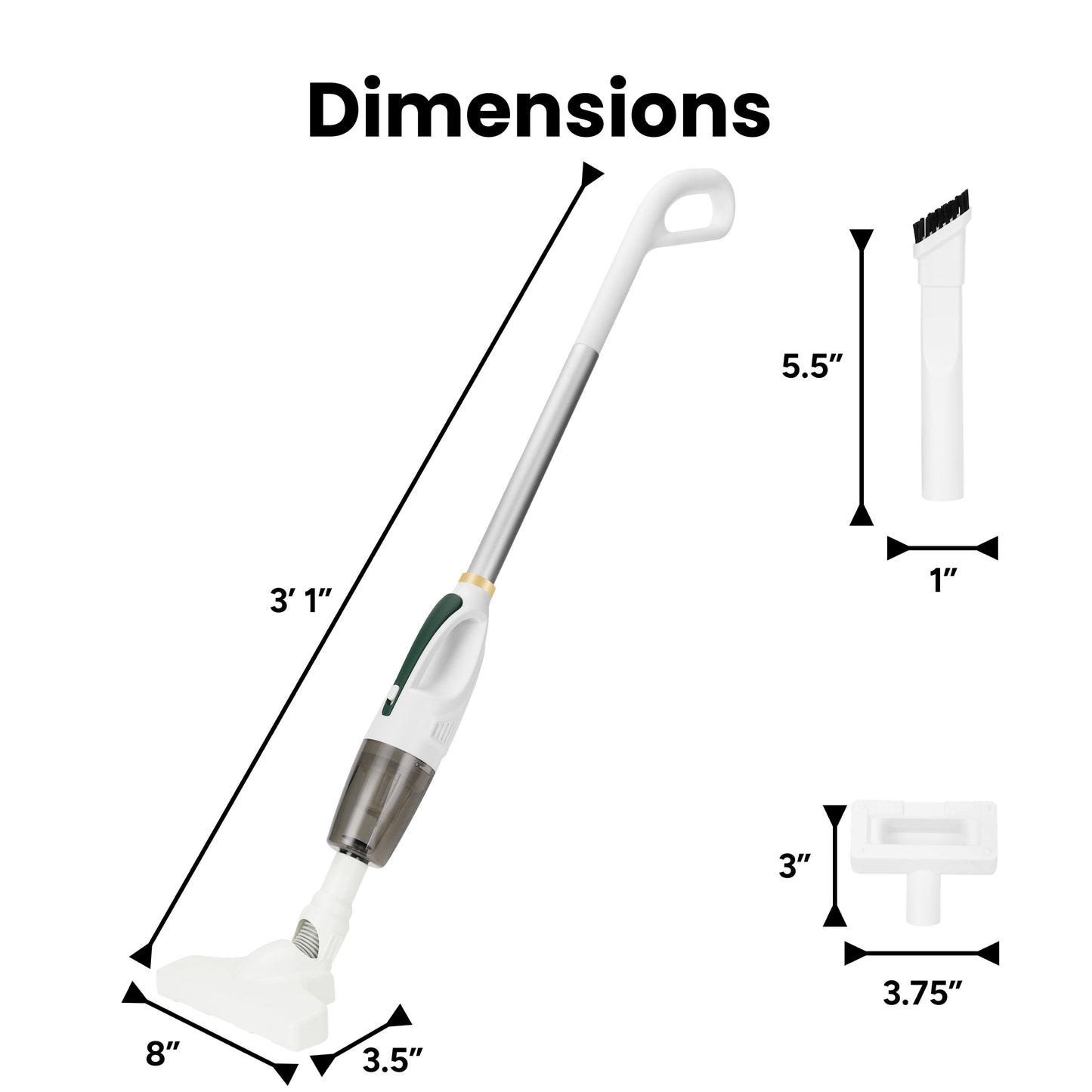 Kobot Flexible Rechargeable Cordless Vacuum