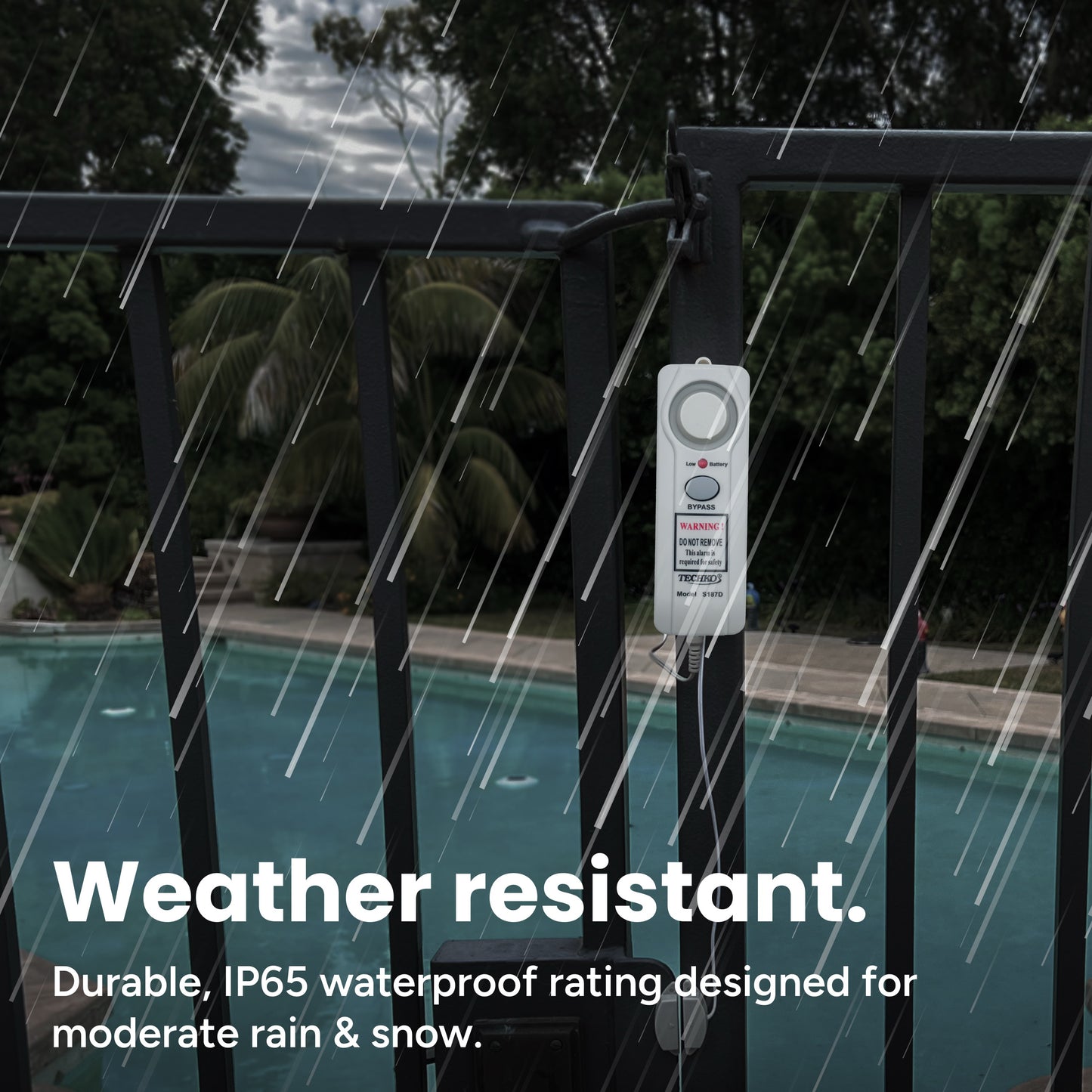 Safe Pool Alarm for Gates, Doors, Windows, and Sliding Doors