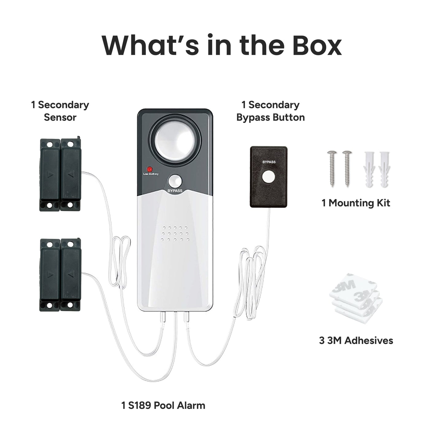 Ultra Slim Pool Safety and Entry Alarm