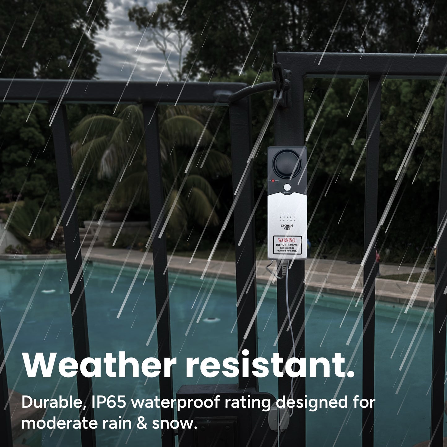 Ultra Slim Pool Safety and Entry Alarm
