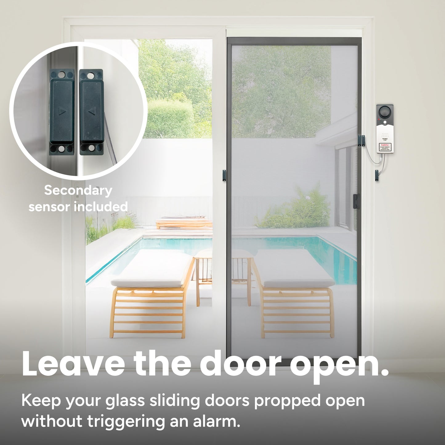 Ultra Slim Pool Safety and Entry Alarm