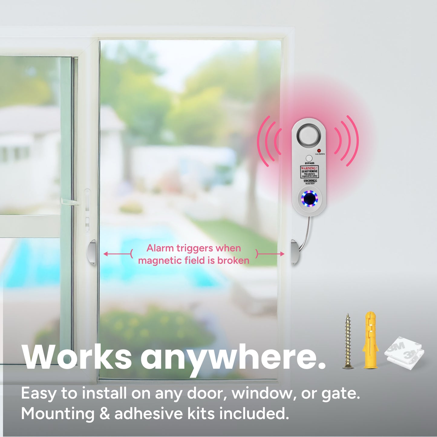 Strobe Safe Pool Alarm