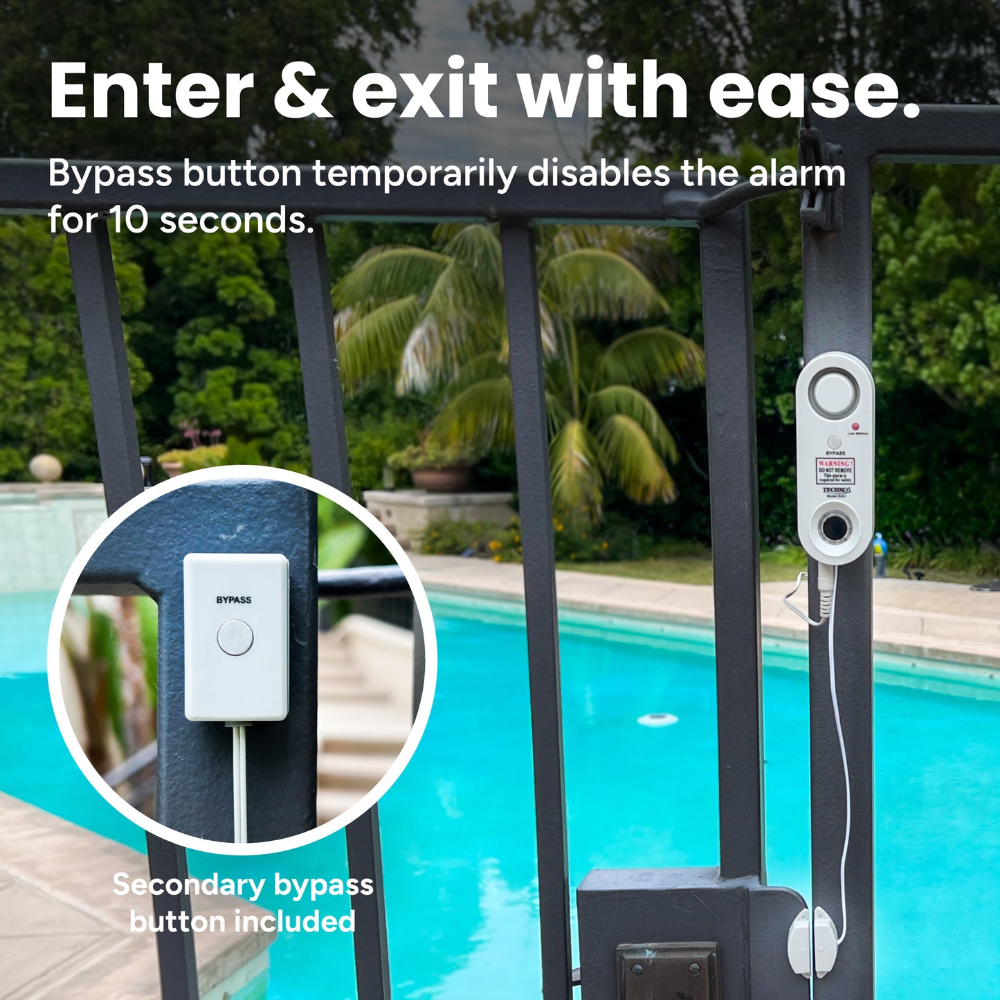 Strobe Safe Pool Alarm