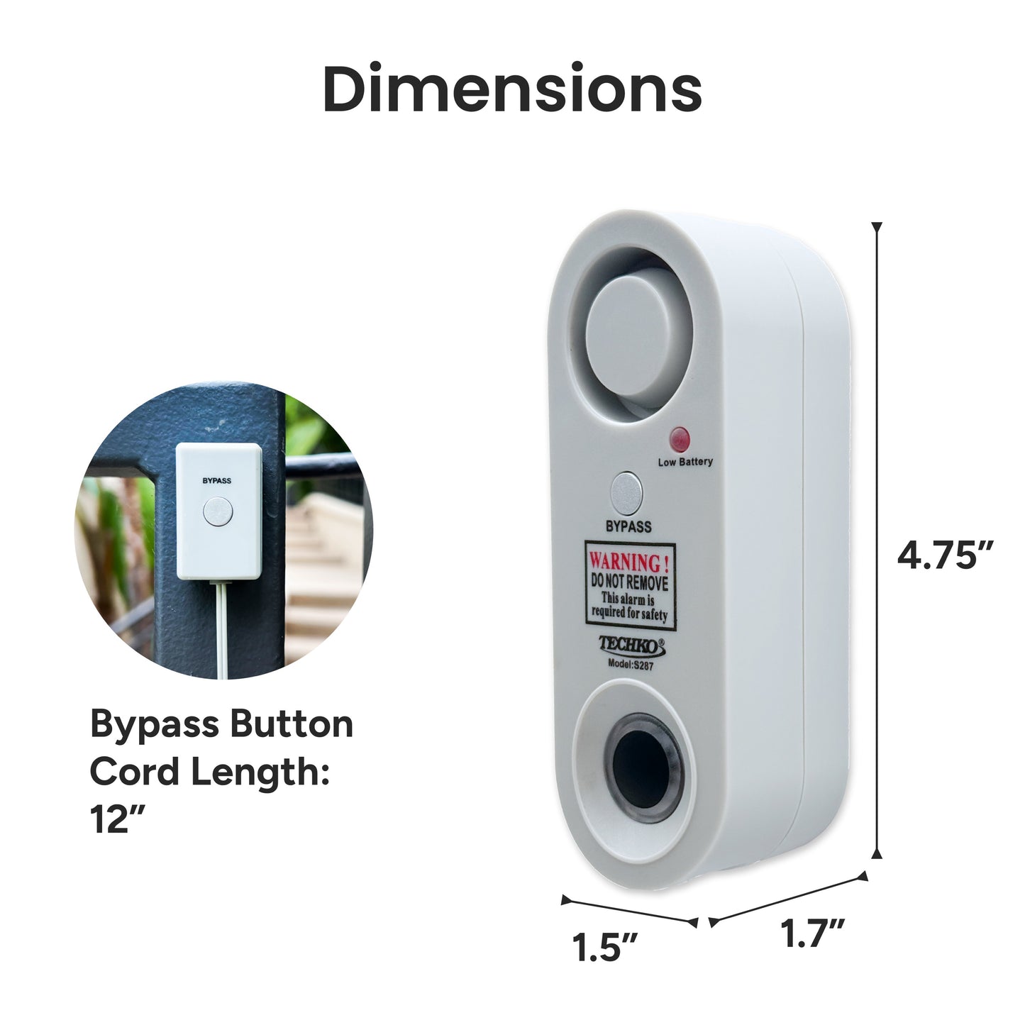 Strobe Safe Pool Alarm
