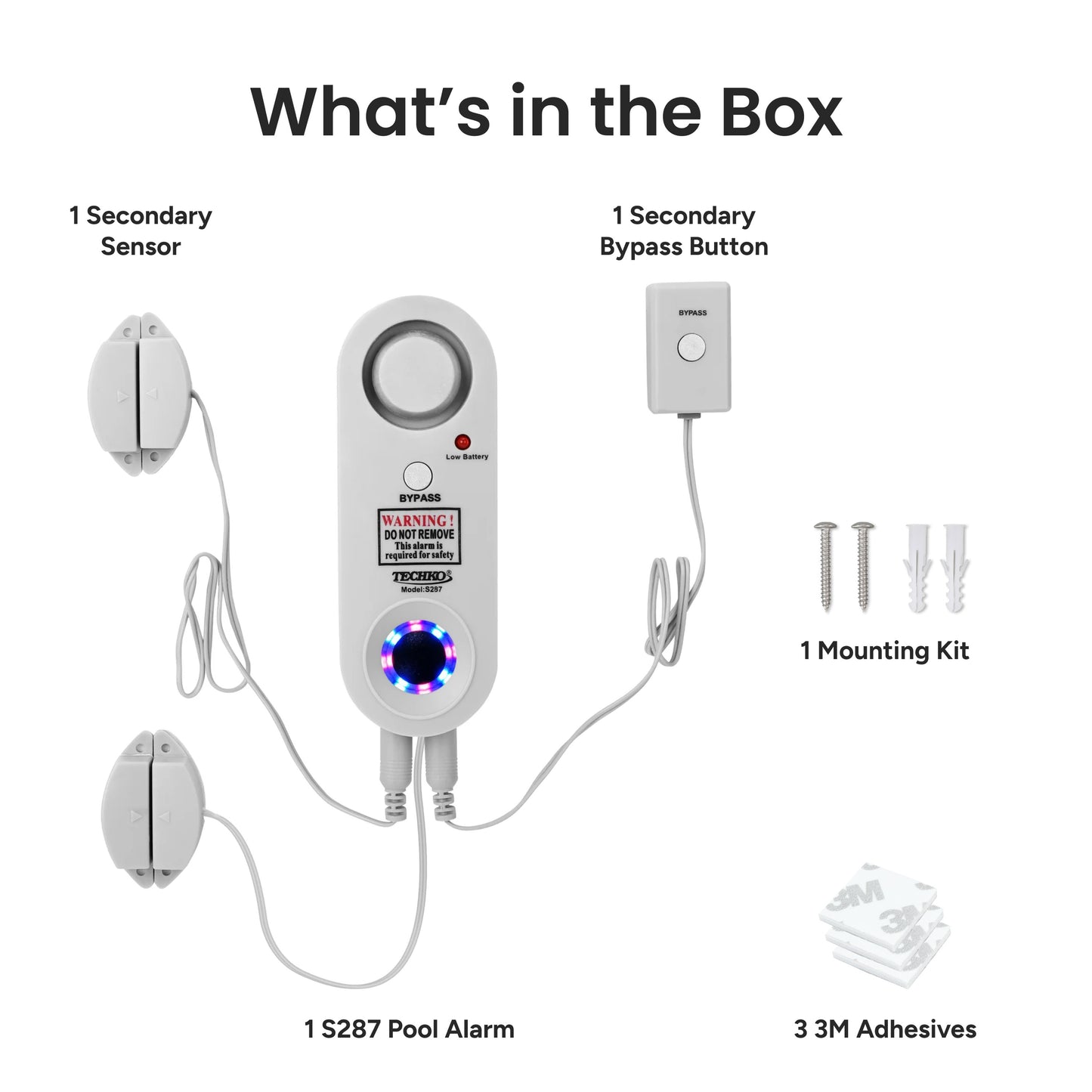 Strobe Safe Pool Alarm