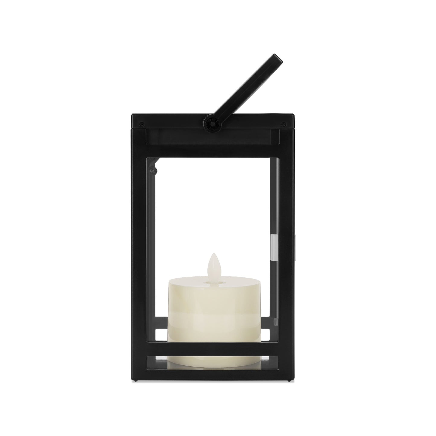 Solar Modern Candle Lantern with Handle