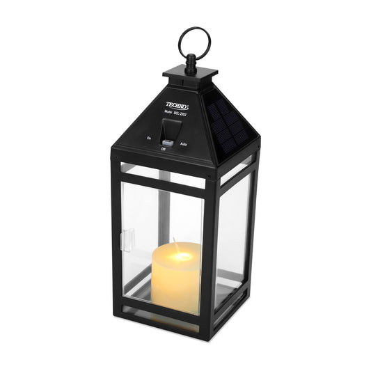 Solar Candle Vintage Hanging Lantern