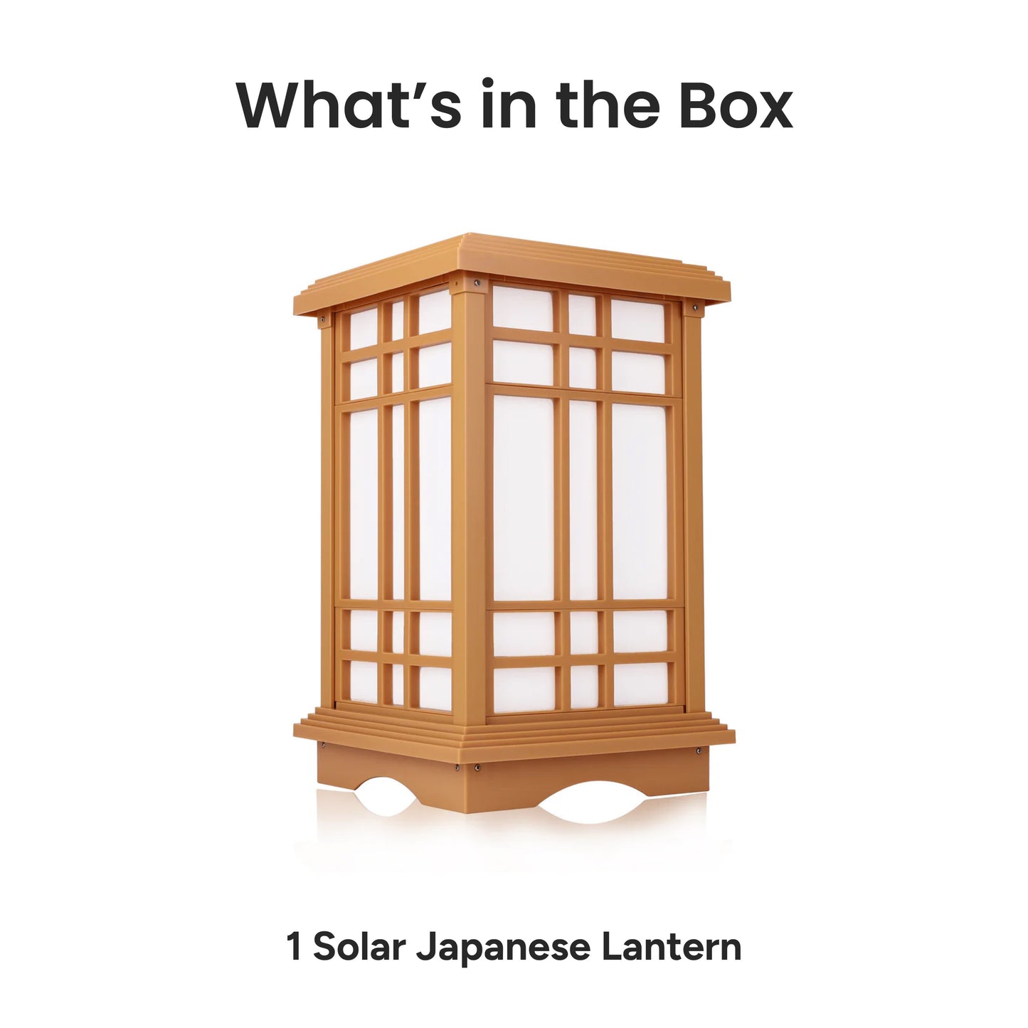 Solar-Powered Japanese Garden Lights: Beautiful Outdoor Lighting for Zen Gardens (Small)
