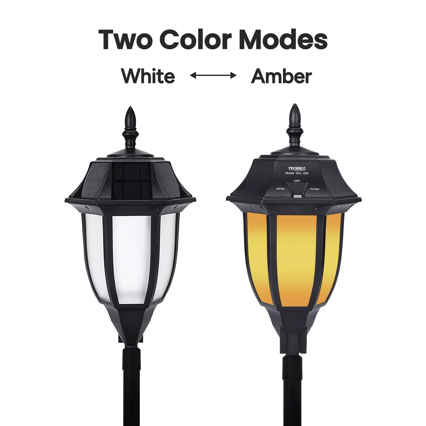 Solar Classic Pathway Light (Dual Lighting Modes)