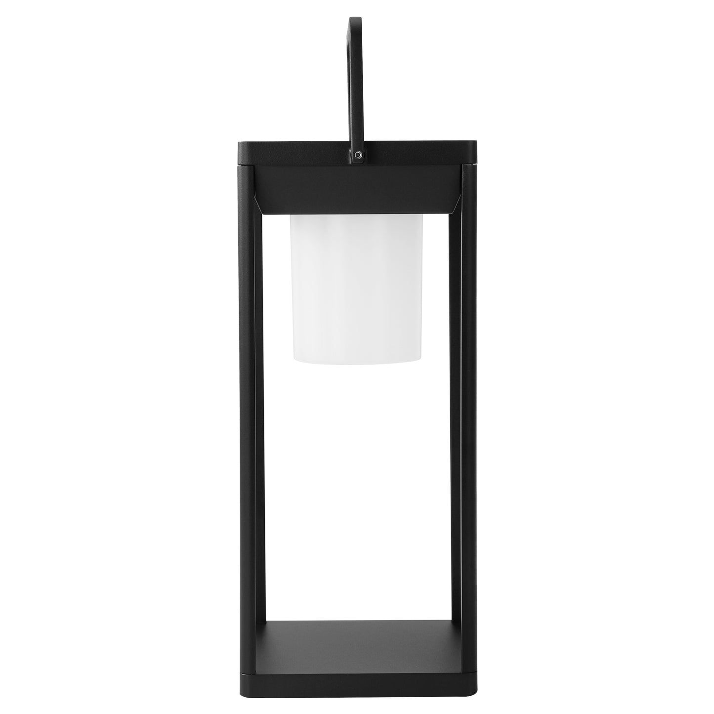Solar Premium Large Metal LED Core Lantern w/ USB Charging