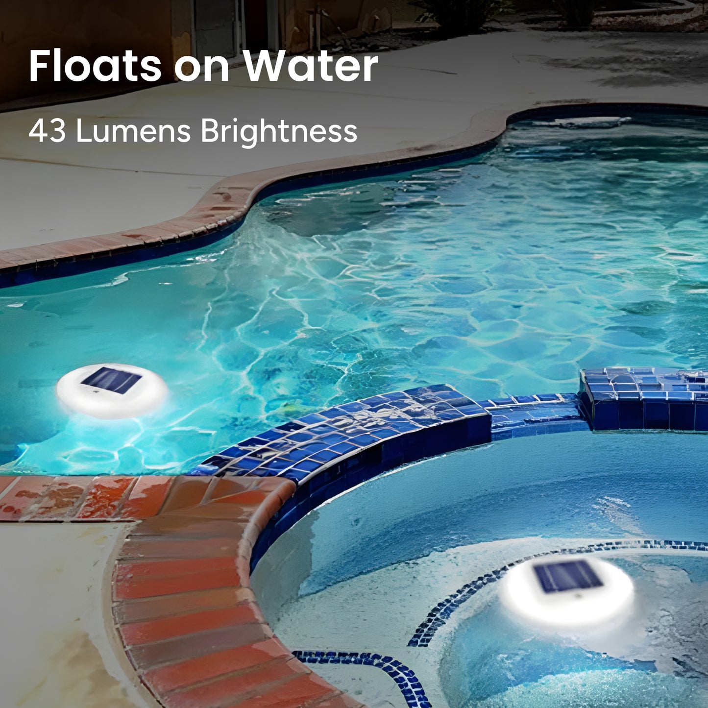 Solar Floating Pool Light Model (2-Pack)