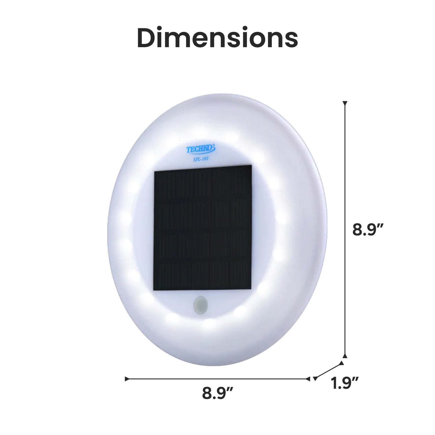 Solar Floating Pool Light Model (2-Pack)