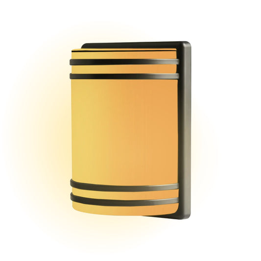 Solar Cylindrical Wall Light (Dual Color Modes)