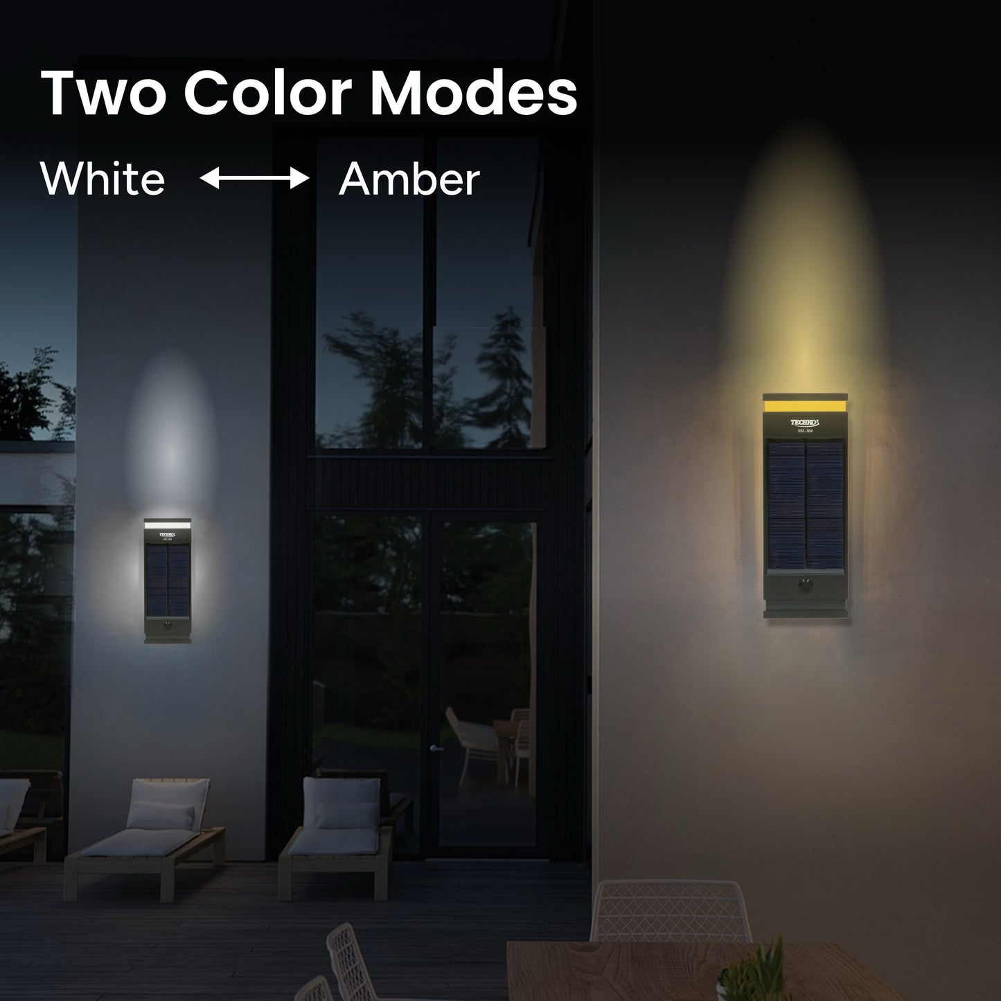 Solar Wall Light (Single Direction)