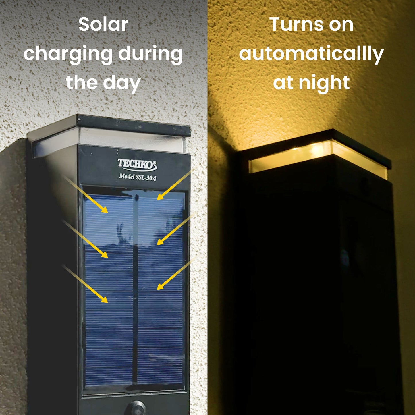 Solar Wall Light (Single Direction)