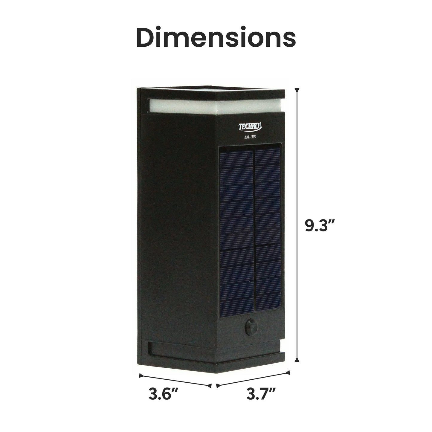 Solar Wall Light (Single Direction)