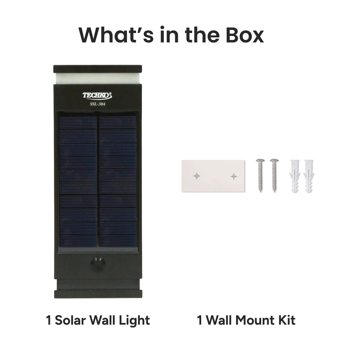 Solar Wall Light (Single Direction)