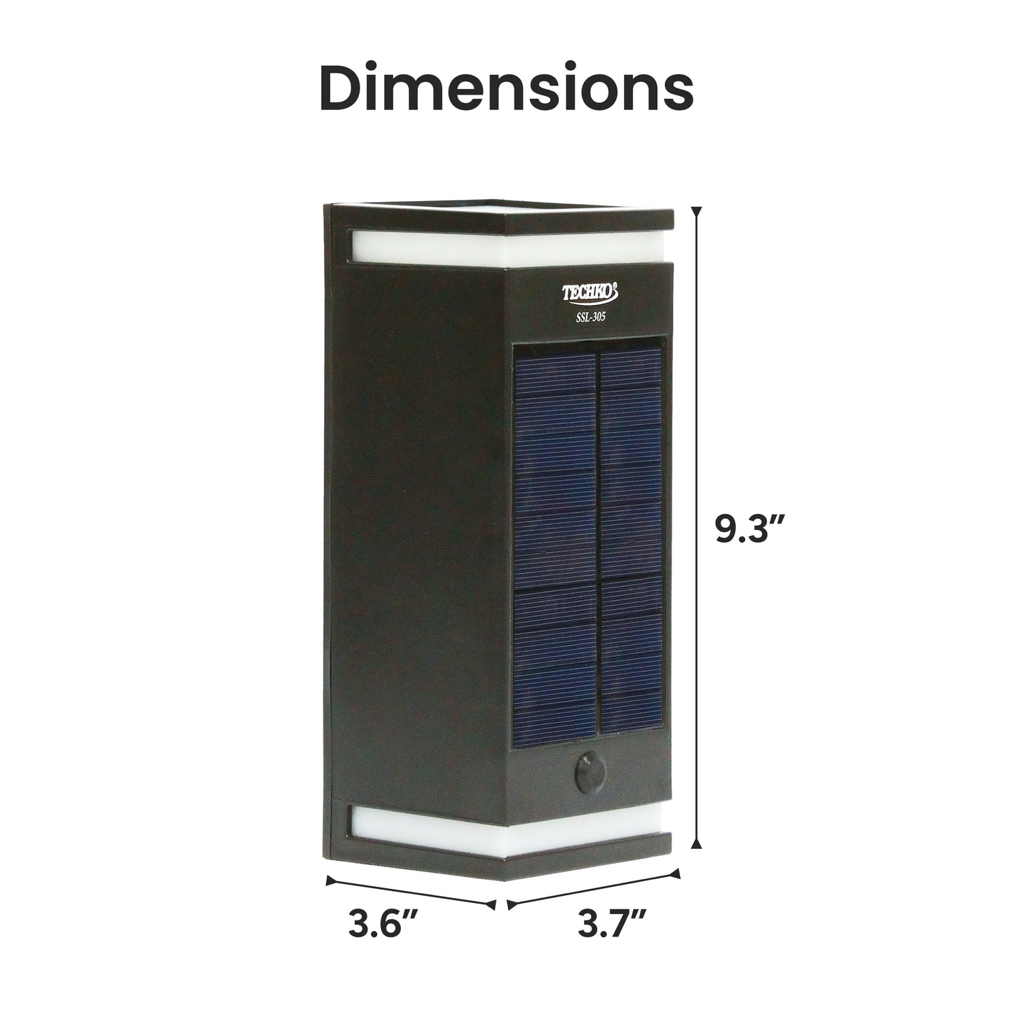 Solar Wall Light (Bi-directional)