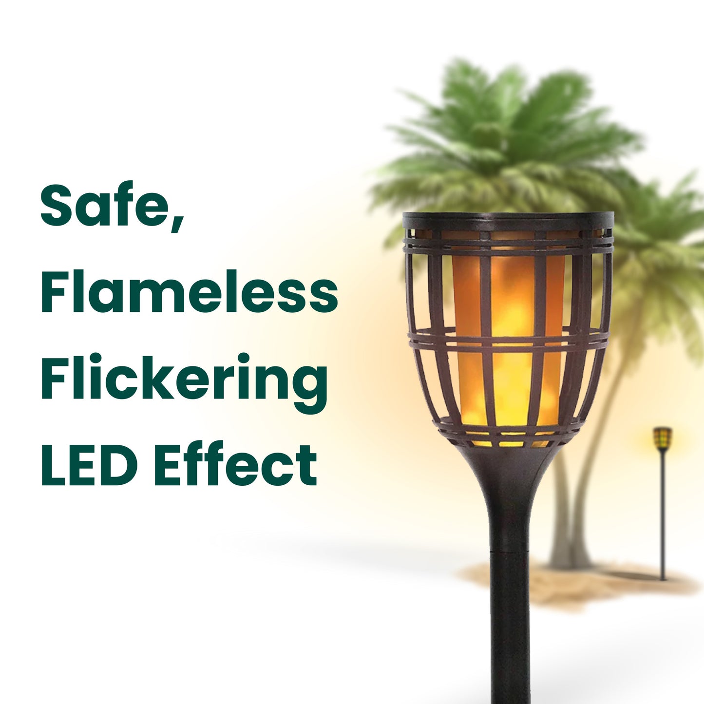 Solar Tiki Torches (2-Pack)