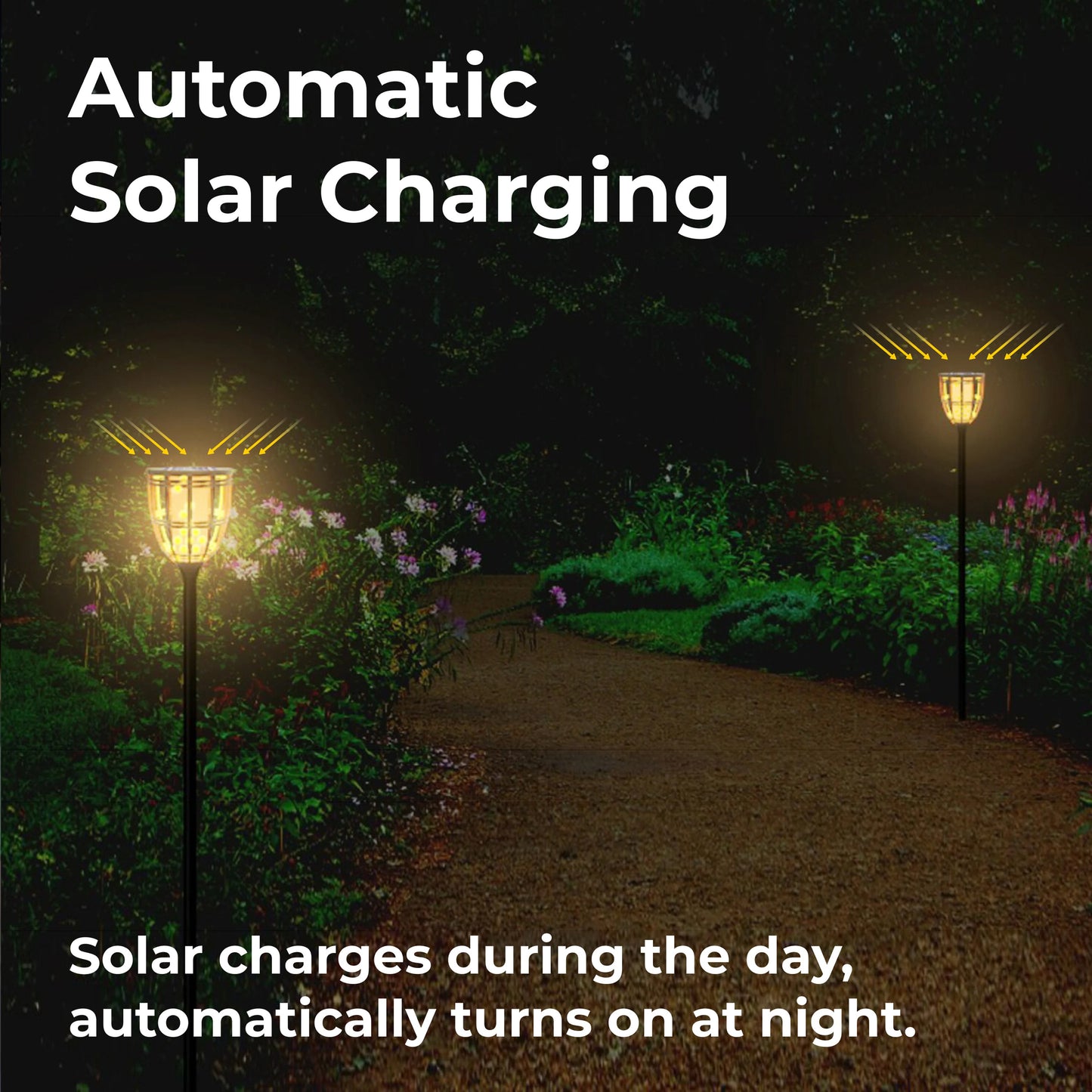 Solar Tiki Torches (2-Pack)