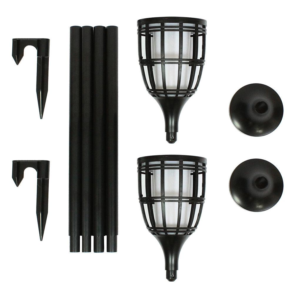 Solar Tiki Torches (2 Pack)