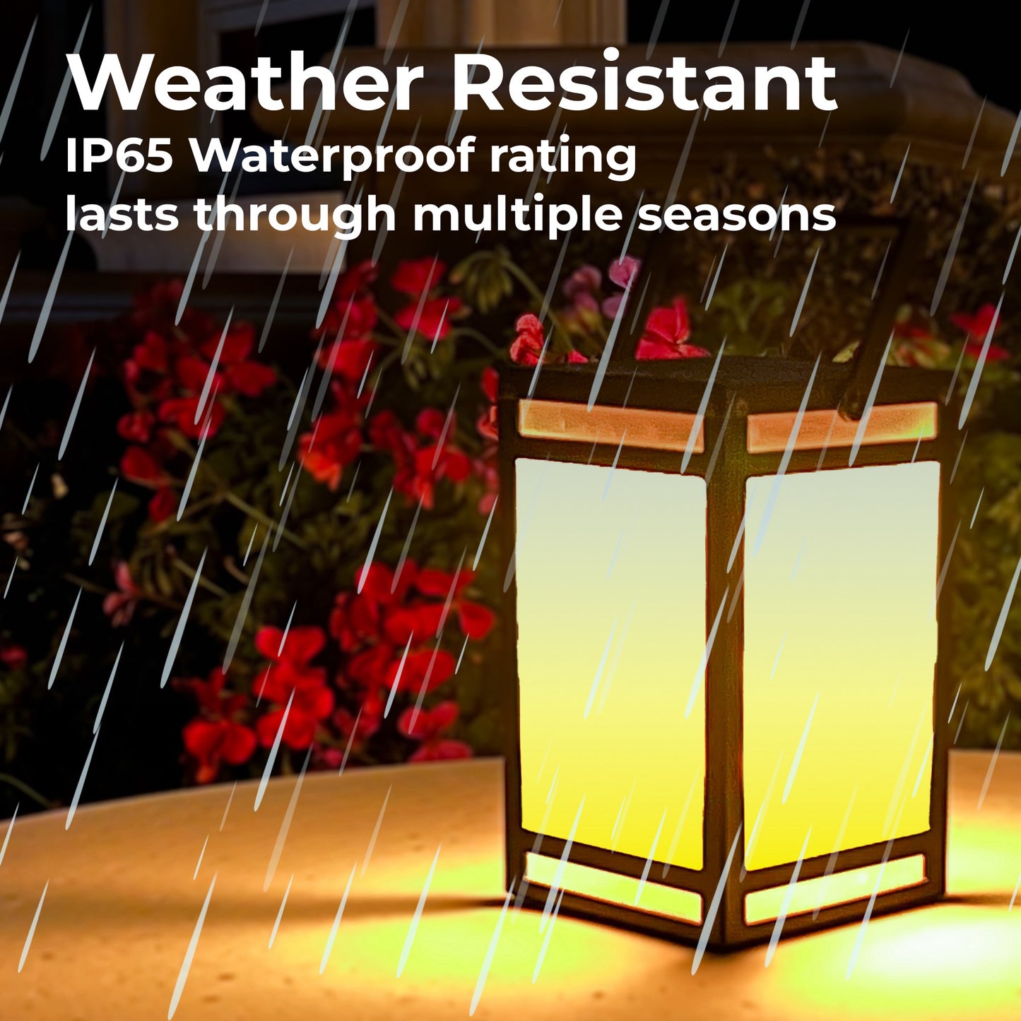 Solar Portable Lantern (Clear Panel) with USB Charging