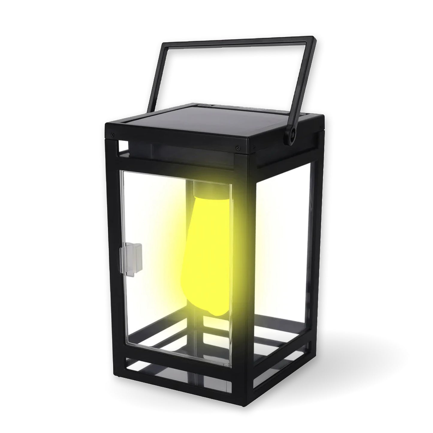 Solar Portable Lantern with Light Bulb (Dual Lighting Modes)