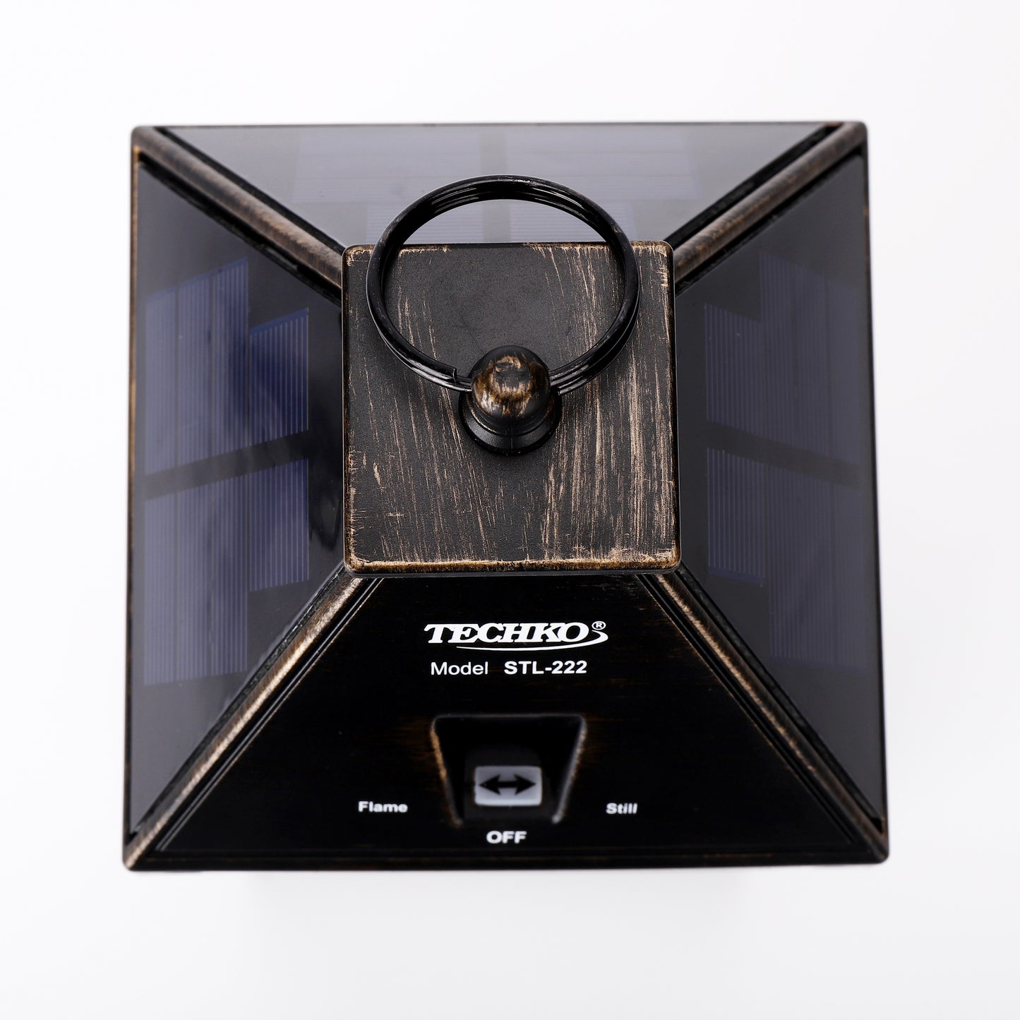 Solar Portable Hanging Lantern (Flame Effect)