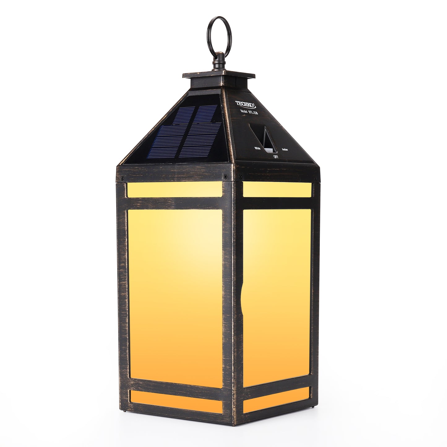 Solar Portable Hanging Lantern (Frosted Panel)