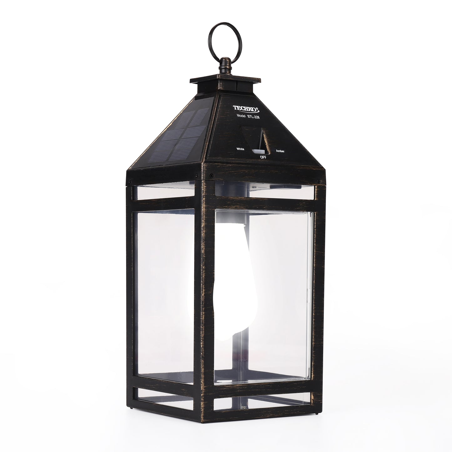 Solar Portable with Hanging Hook (Dual Lighting Modes)