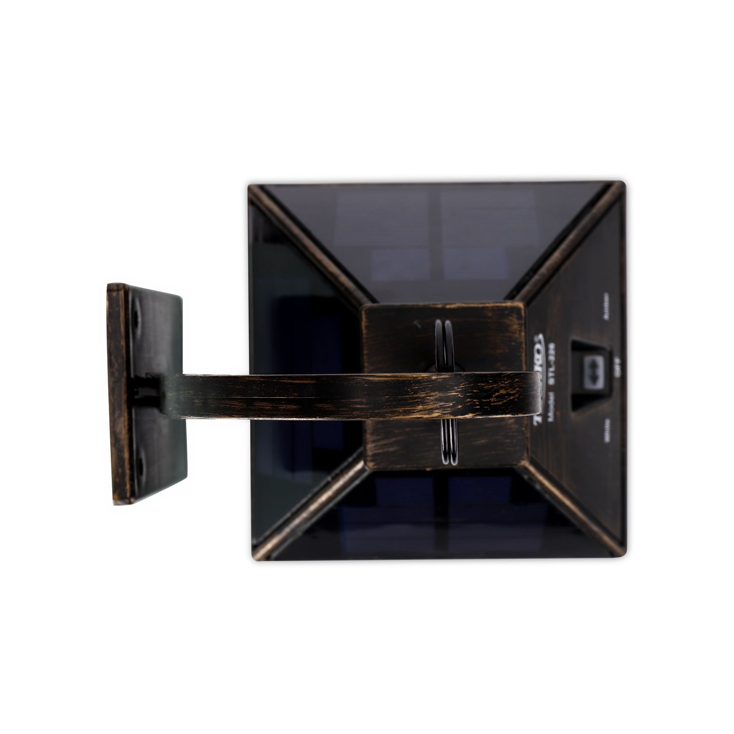 Solar Portable Hanging Lantern with Wall Mount (Clear Panel)