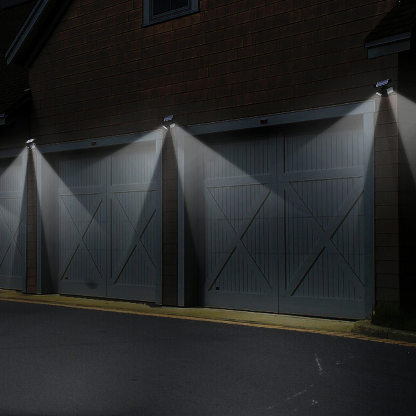 Solar Security Light (Twin Spotlight)