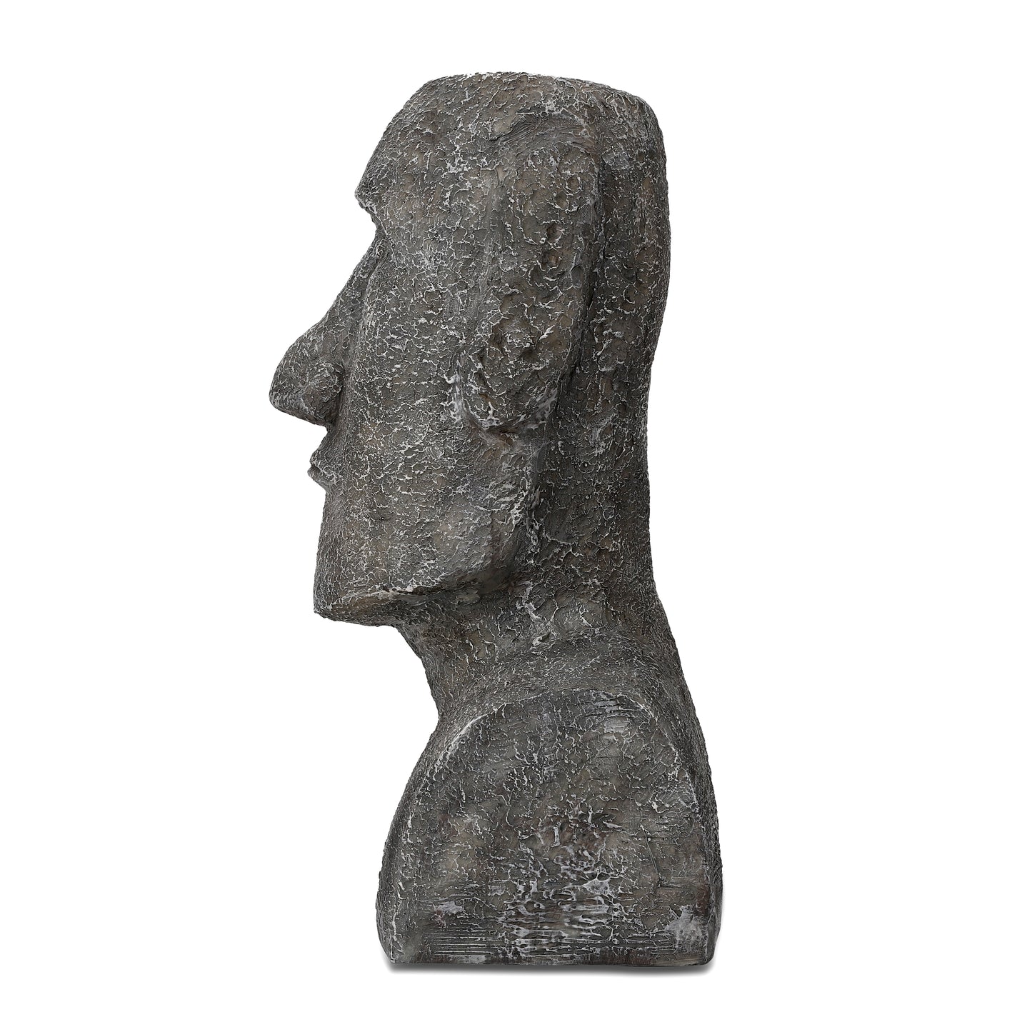 Easter Island Head with High-Power Solar Spotlight