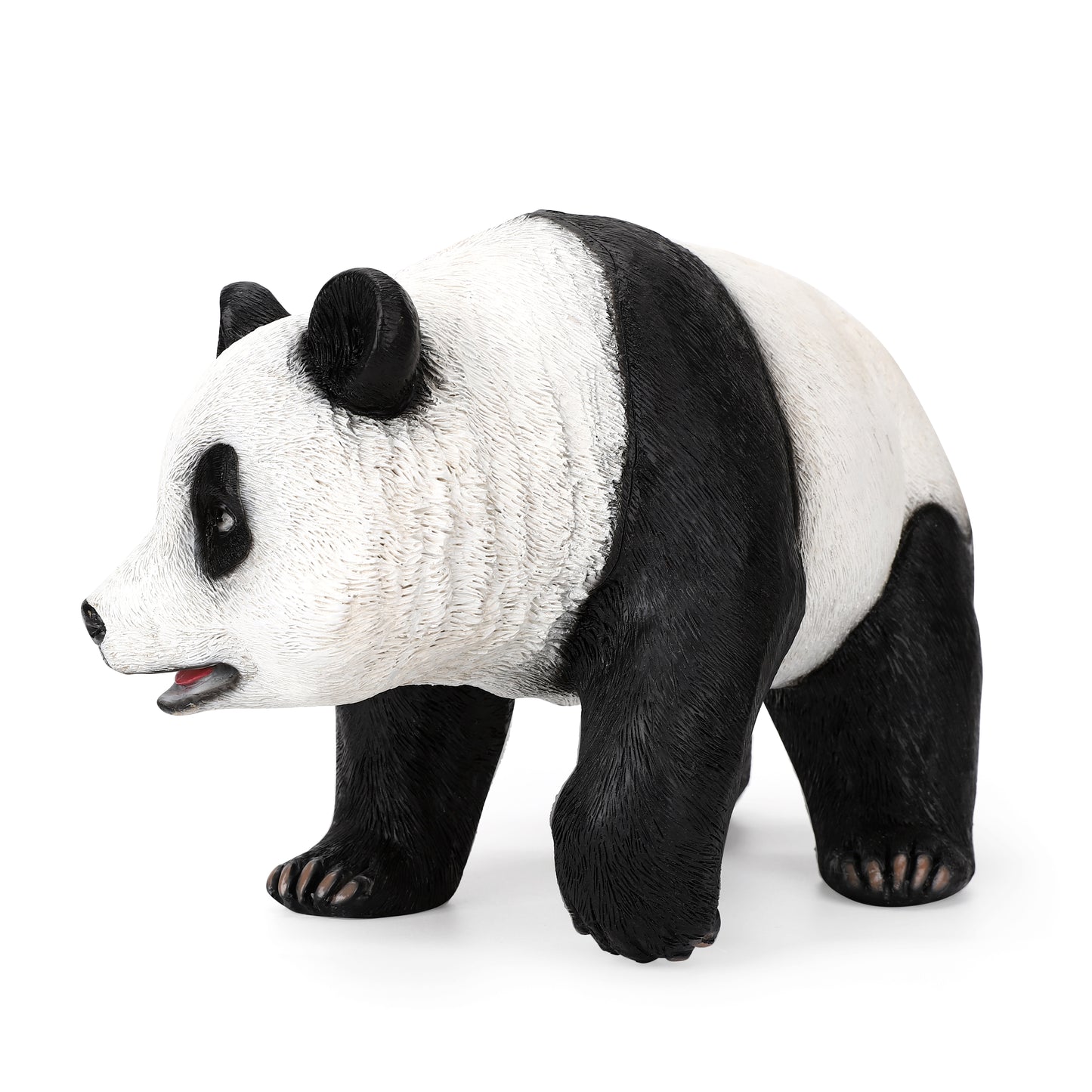 Panda Statue with High-Power Solar Spotlight