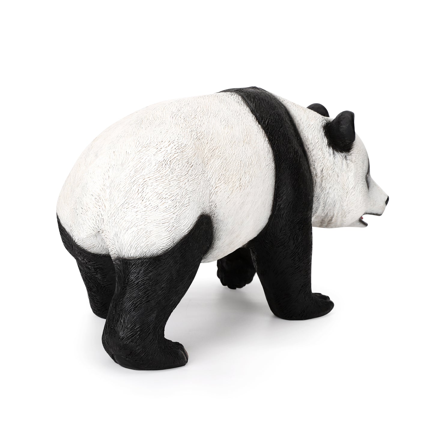Panda Statue with High-Power Solar Spotlight