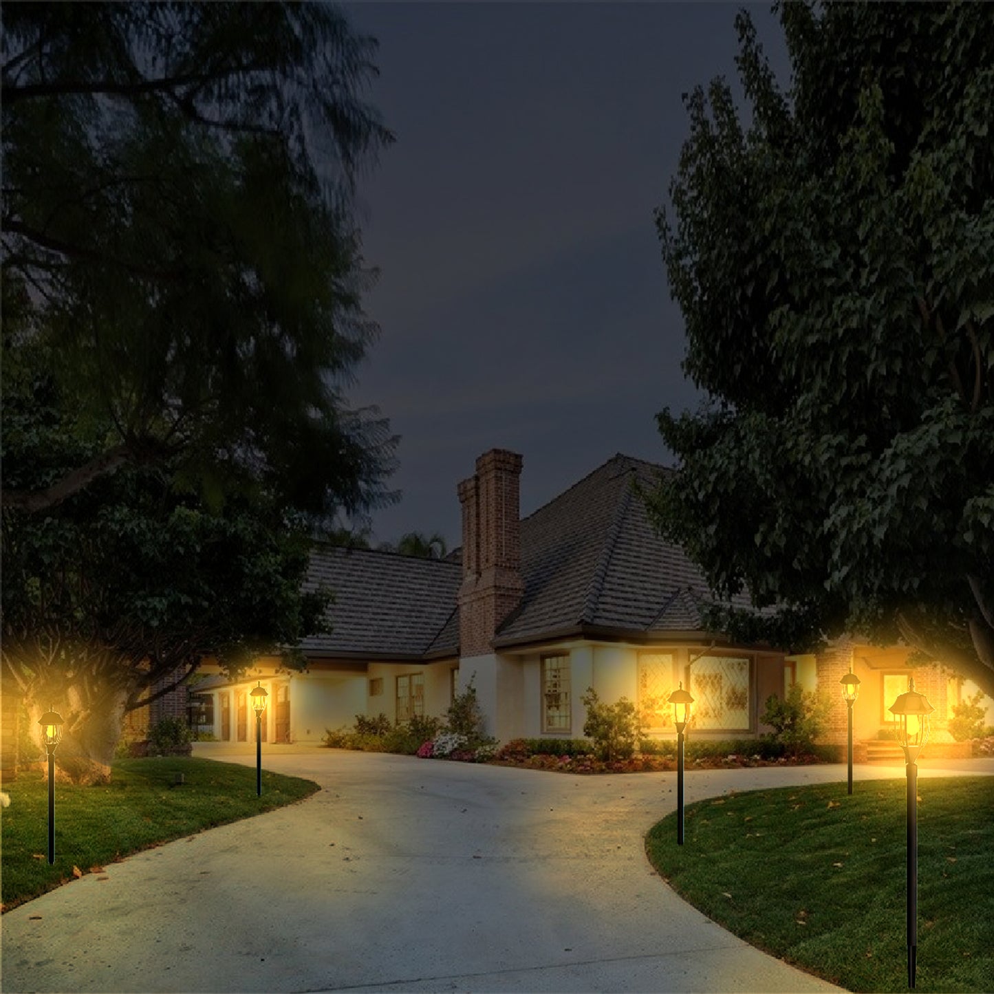 Solar Classic Pathway Light (Dual Lighting Mode)