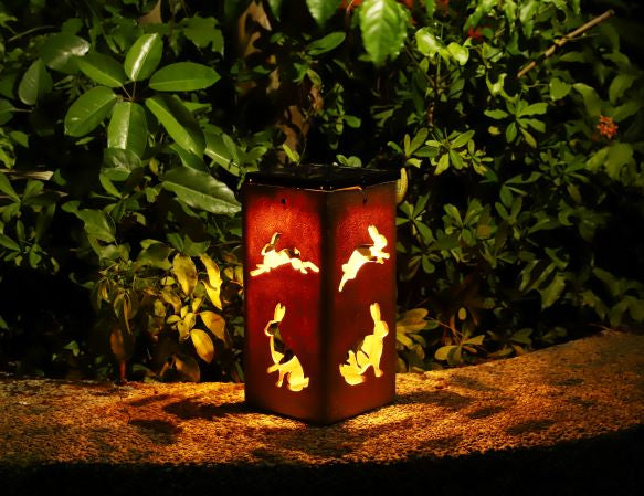 Solar Decorative Portable Lantern - Rabbit