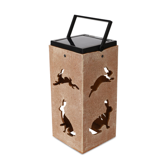 Solar Decorative Portable Lantern - Rabbit