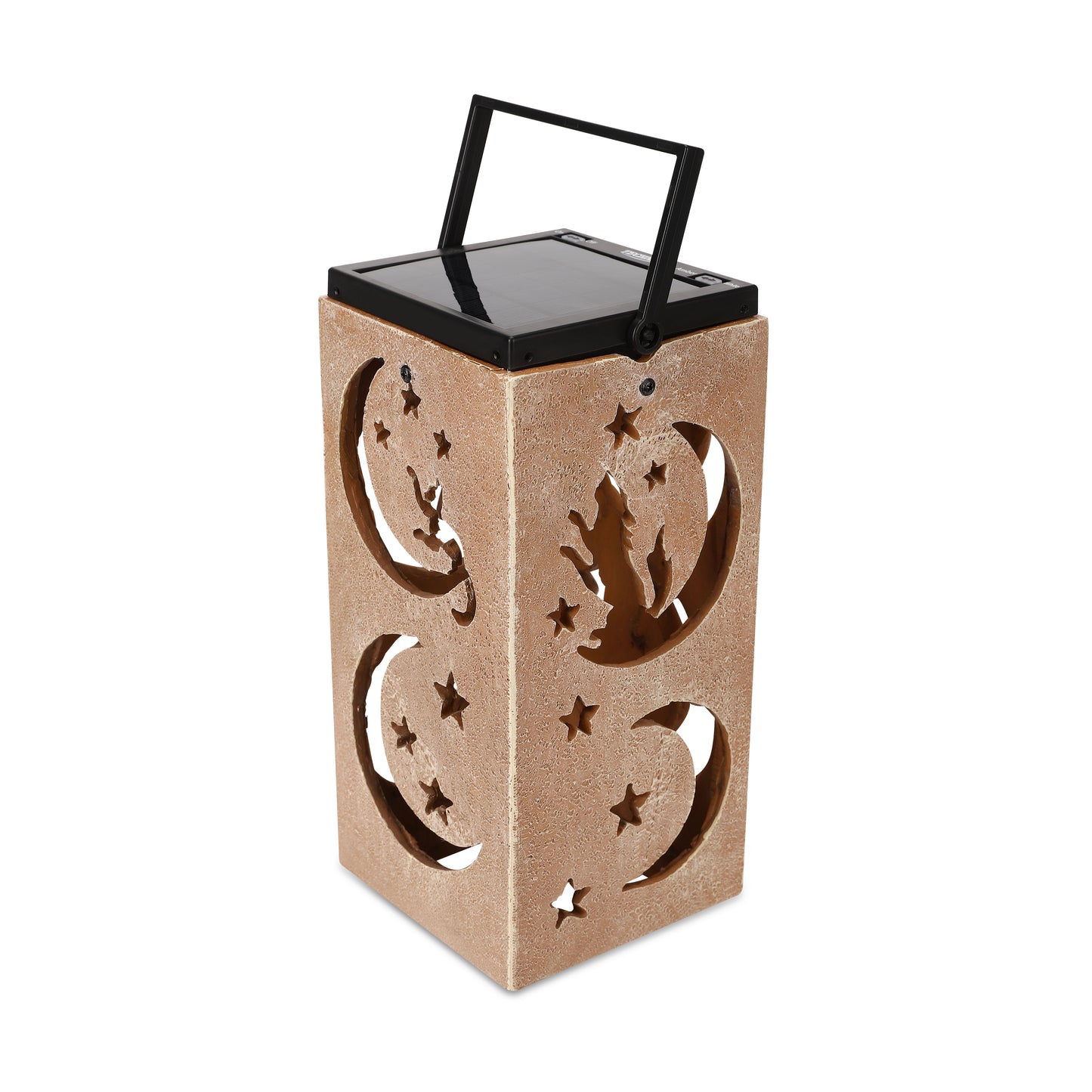 Solar Decorative Portable Lantern - Moon & Star