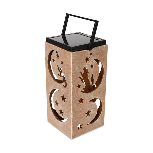 Solar Decorative Portable Lantern - Moon & Star