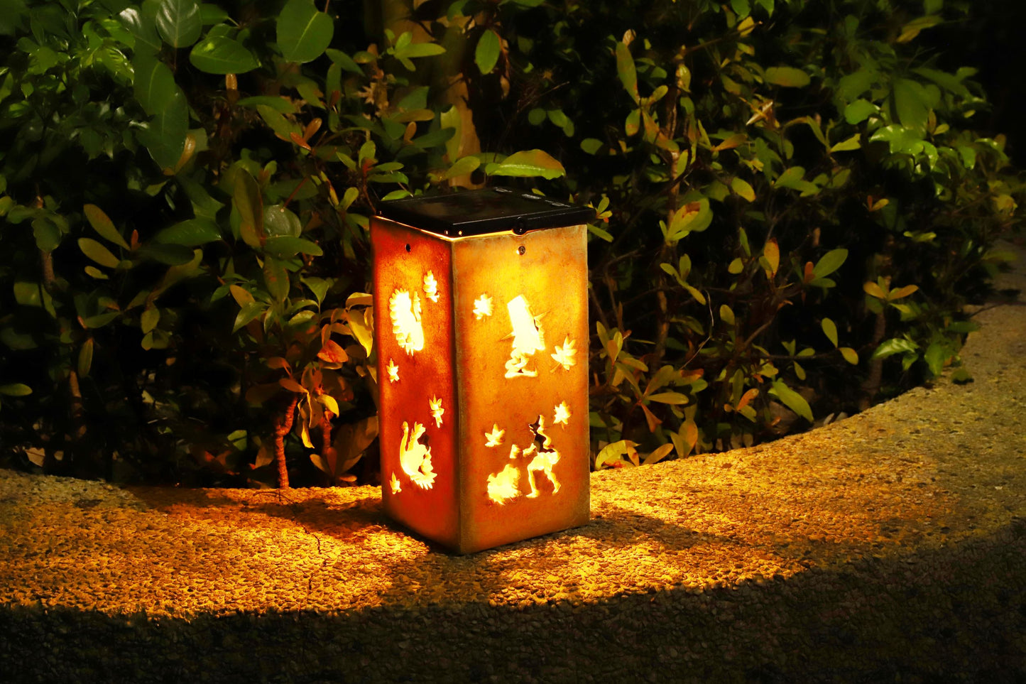 Solar Decorative Portable Lantern - Thanksgiving