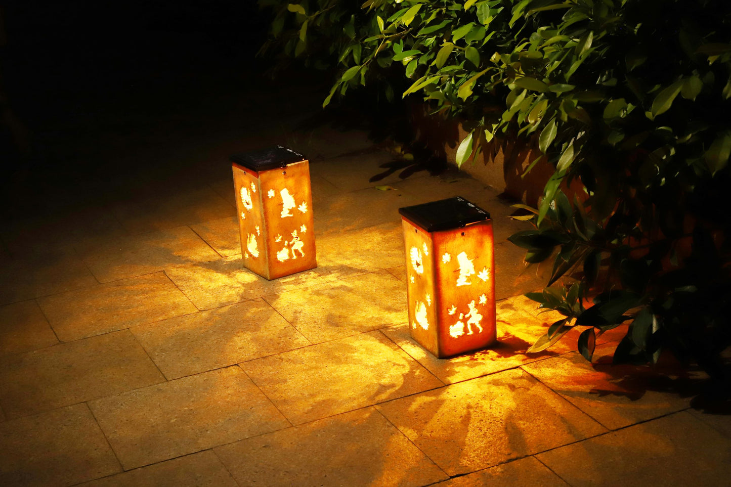 Solar Decorative Portable Lantern - Thanksgiving