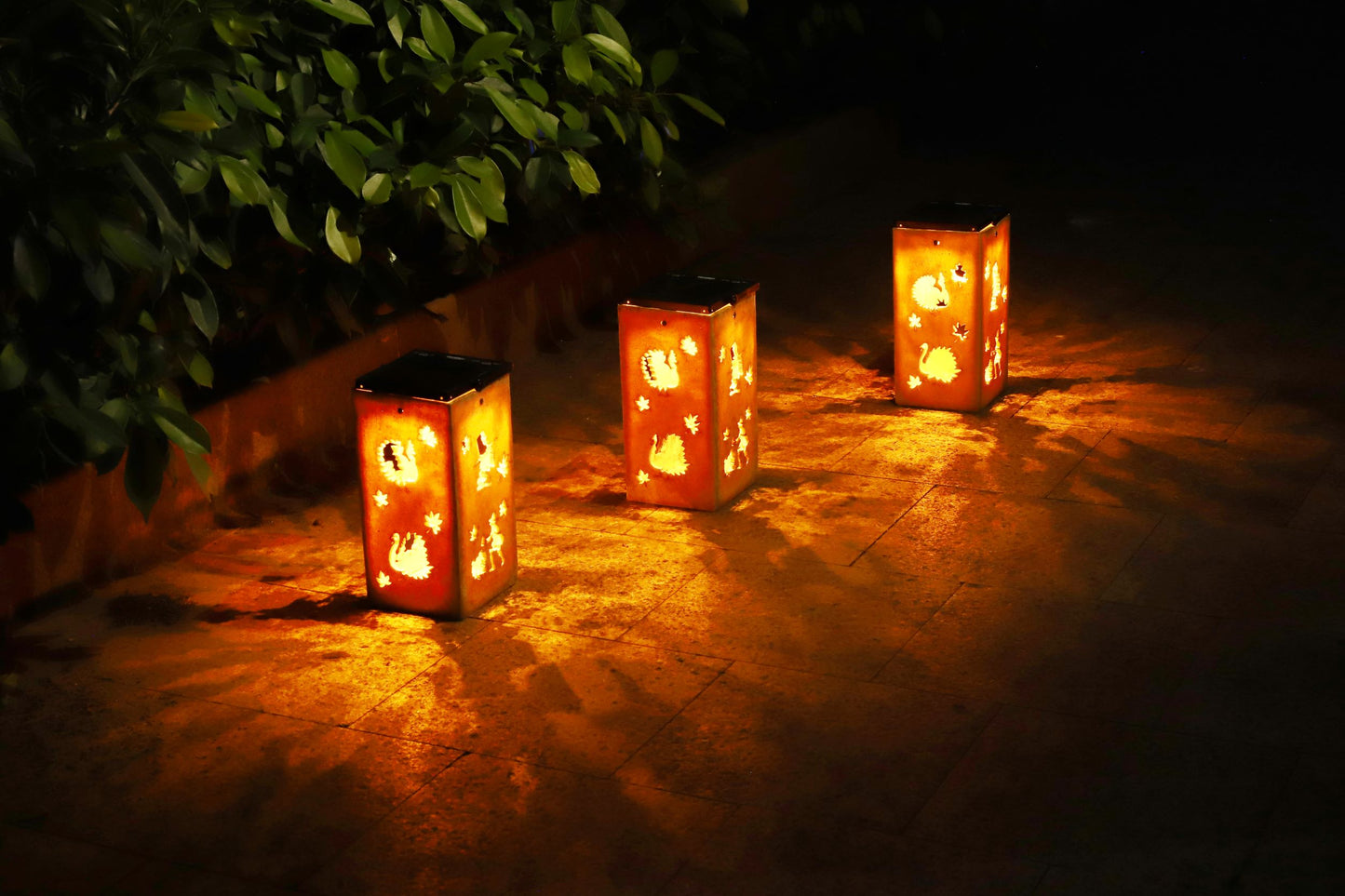 Solar Decorative Portable Lantern - Thanksgiving
