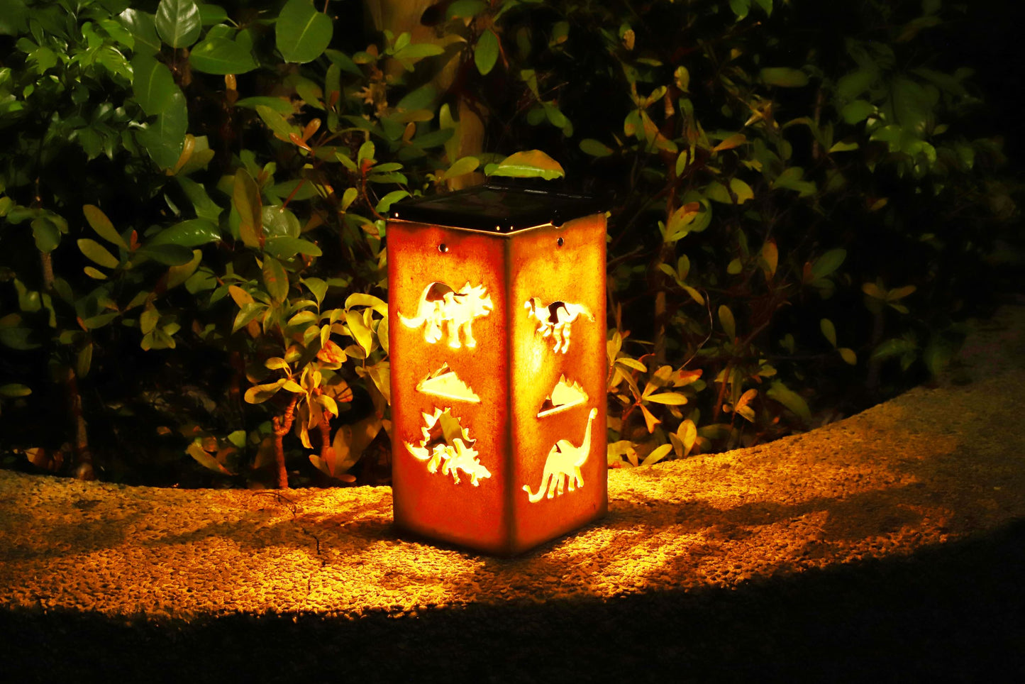 Solar Decorative Portable Lantern - Dinosaurs